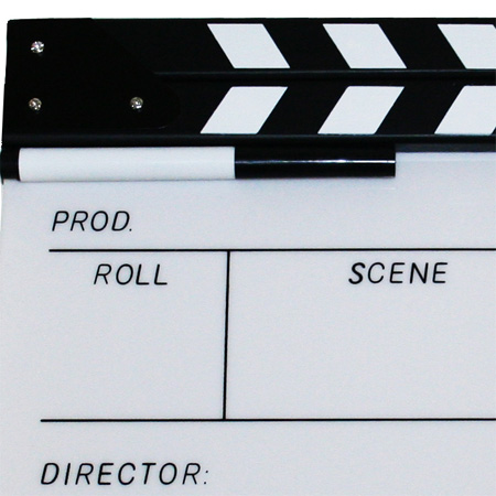 White Directors Clapboard / Clapper / Slate   2386  