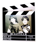 Hollywood Acrylic Clapboard Picture Frame   4x6   5422  