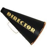 Directors Megaphone   Large   6065  