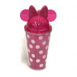 Disney Minnie Mouse Water Bottle - Pink Polka Dot, 18 oz