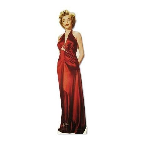  Marilyn Monroe, Red Dress cutout #316