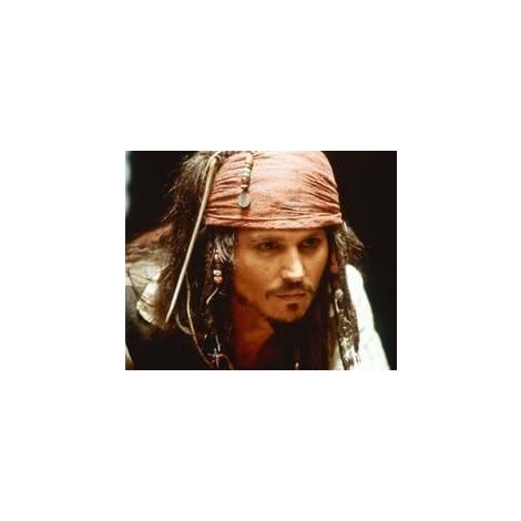  Johnny Depp from "Pirates of the Caribbean 2"