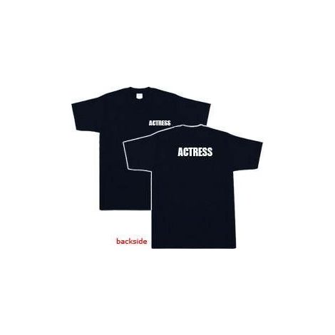  Actress T-shirt - Black
