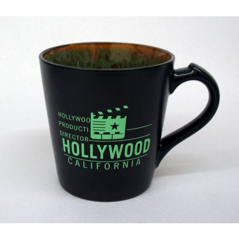  Hollywood Black and Green clapboard coffee Mug