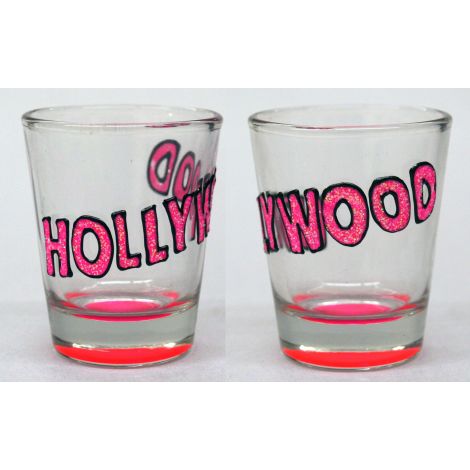  Hollywood Shotglass - Pink