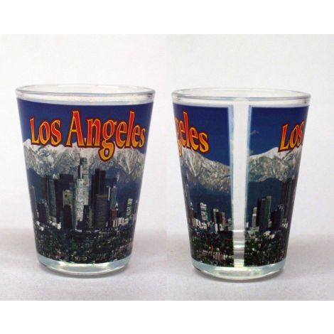  Los Angeles Panoramic View Shotglass