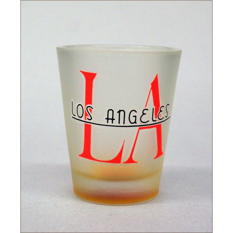  LA Shotglass Orange