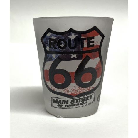  Main Street of America Frost Route 66 Shot glass  