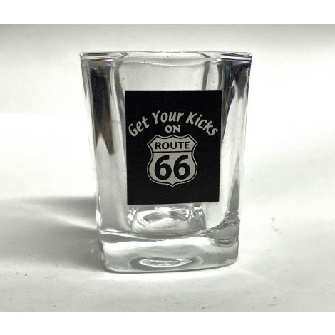  Get Your Kicks On Route 66 Shot glass  