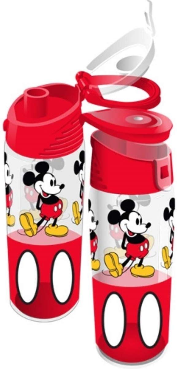 Disney Water Bottle - Minnie Mouse All About Me - Aluminum - Wide Mouth -  Red