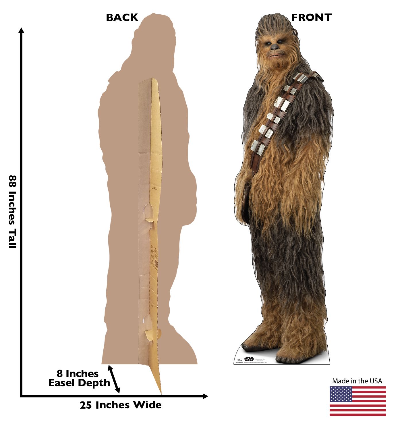 Star Wars Chewbacca Christmas Cutout Coffee Mug