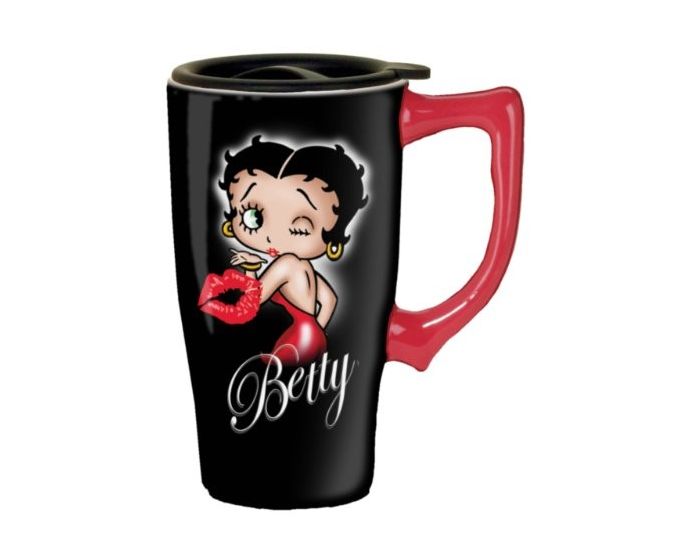 Betty Boop Mug, Sugar & Spice Ceramic Coffee Mug, Officially Licensed Betty  Boop Merchandise, Boop Oop A Doop, Cup, American Icon, Beverages